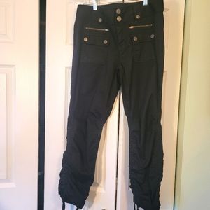 INC Black Cargo pants